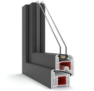 Synergic - Gealan S8000 - finestre PVC profili sottili